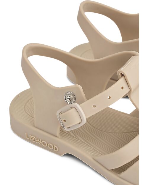 Liewood Bre Sandals with Charms - Bear - Sandy - Flexible + Resistant + Safe! Sandals