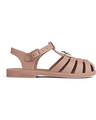 Liewood Bre Sandals with Charms - Peach - Dark Rose - Flexible + Resistant + Safe! Sandals
