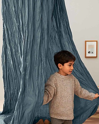 Liewood Canopy Bed - Enzo - Stormy Blue - 100% Organic Cotton Tepees & Tents