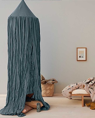Liewood Canopy Bed - Enzo - Stormy Blue - 100% Organic Cotton Tepees & Tents