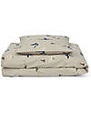 Liewood Carl Adult Bedding - 200 x 140 cm - Little Dragon - Dark Sandy Mix - 100% Organic Cotton Duvet Sets