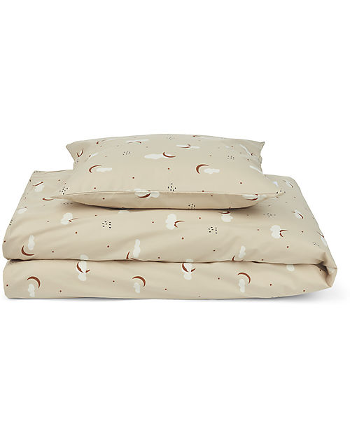 Liewood Carl Adult Bedding - 200 x 140 cm - Stargazer - Foggy Mix - 100% Organic Cotton Duvet Sets