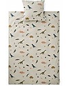 Liewood Carl Adult Bedding Print - Dino Dark Sandy Mix - 200 x 140 cm Duvet Sets