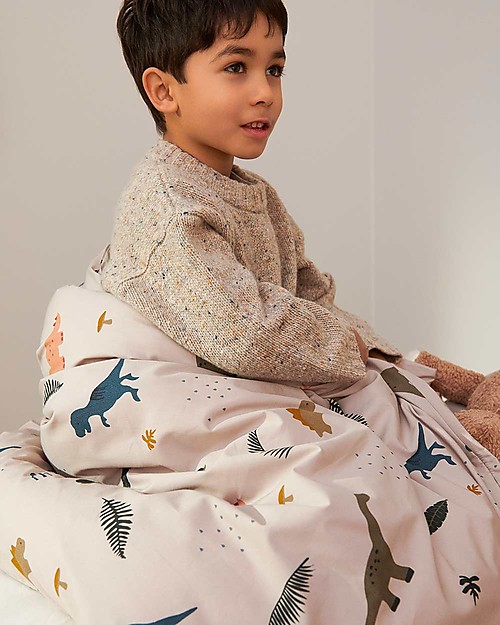 Liewood Carl Adult Bedding Print - Dino Dark Sandy Mix - 200 x 140 cm Duvet Sets