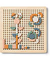 Liewood Cecily Wooden Puzzle 36 Pieces - Faune Green Multi Mix Puzzles