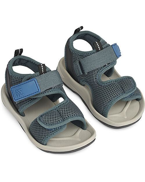 Liewood Christi Sandals - Whale Blue Mix - Ergonomic Shape Sandals