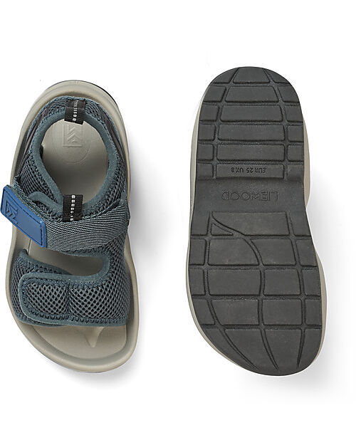 Liewood Christi Sandals - Whale Blue Mix - Ergonomic Shape Sandals