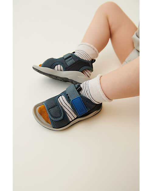 Liewood Christi Sandals - Whale Blue Mix - Ergonomic Shape Sandals