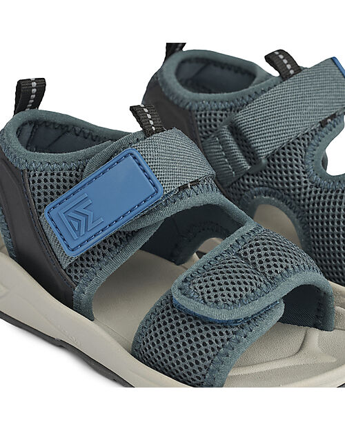 Liewood Christi Sandals - Whale Blue Mix - Ergonomic Shape Sandals