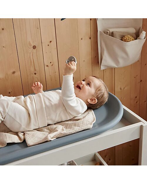 Liewood Cille Changing Mat - Blue Fog  - 6.5 x 53 x 72 cm Changing Tables