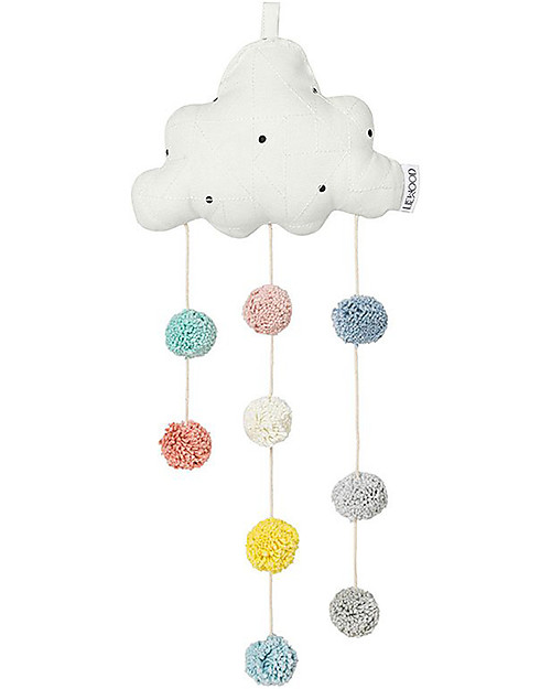 Liewood Clara Hanging Cloud, Creme - 100% Organic Cotton Mobiles