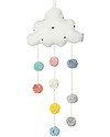 Liewood Clara Hanging Cloud, Creme - 100% Organic Cotton Mobiles
