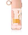 Liewood Clemence Tritan Bottle 350 ml - Cats and Dogs - Sandy Non-Thermal Water Bottles