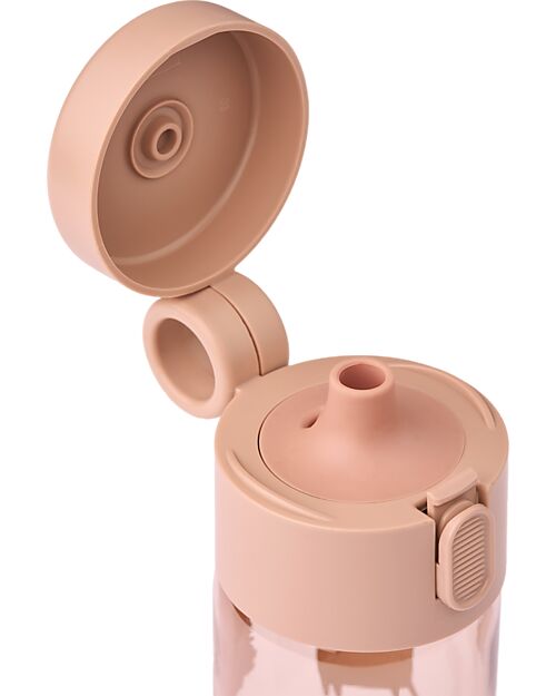 Liewood Clemence Tritan Bottle 350 ml - Cats and Dogs - Sandy Non-Thermal Water Bottles