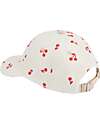 Liewood Danny Baseball Cap - Cherries - Sandy - 100% Organic Cotton Sunhats