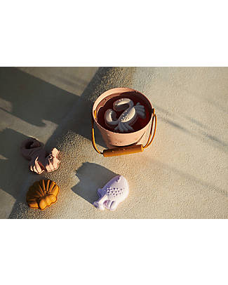 Liewood Dante Beach Set - Seashell Pale tuscany - Bucket+Shovel+Moulds Hair Accessories