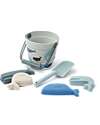 Liewood Dante Beach Set - Whales - Light Blue - Bucket+Shovel+Moduls Beach Toys
