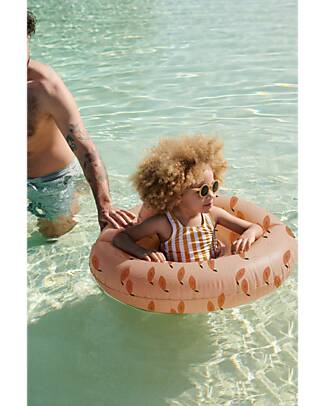 Liewood Dawn Baby Printed Swim Ring - Papaya / Pale tuscany Beach Toys