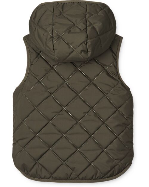 Liewood Diana Reversible Vest - Army Brown Mix - Recycled Material Jackets