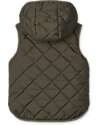 Liewood Diana Reversible Vest - Army Brown Mix - Recycled Material Jackets
