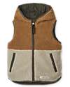 Liewood Diana Reversible Vest - Army Brown Mix - Recycled Material Jackets