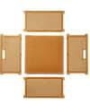 Liewood Dirch Storage Box Medium - Golden Caramel - 34 x 34 cm Storage organisers