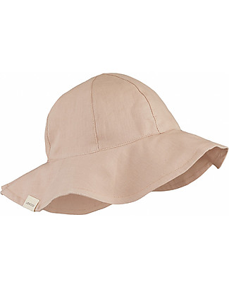 Liewood Dorrit Sun Hat - Organic Linen and Cotton - Rose Sunhats