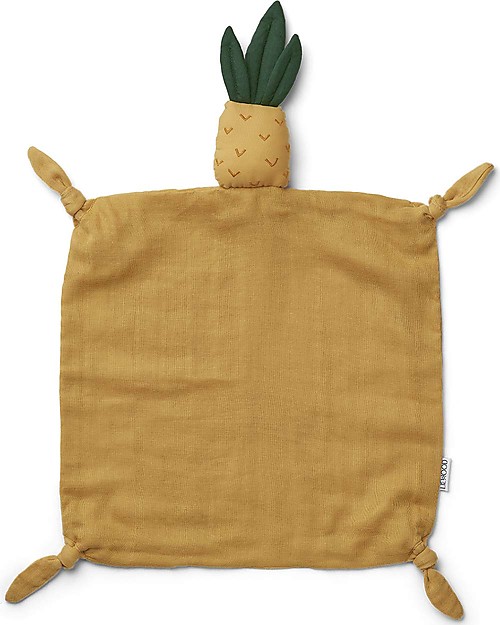 Liewood Doudou Agnete - Pineapple - 100% Cotone Biologico Doudou & Comforters