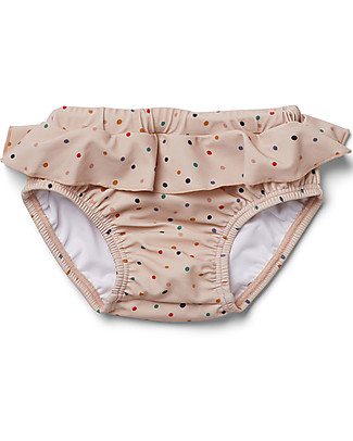 Liewood Elise Baby Girl Swim Pants - Confetti - Rose Bikinis And Tankinis