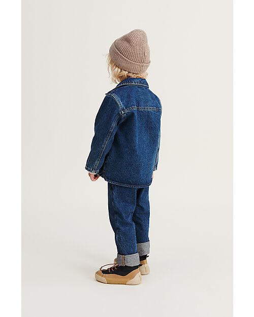 Liewood Emilio Beanie Hat - Oat Melange - 100% Recycled Wool Winter Hats