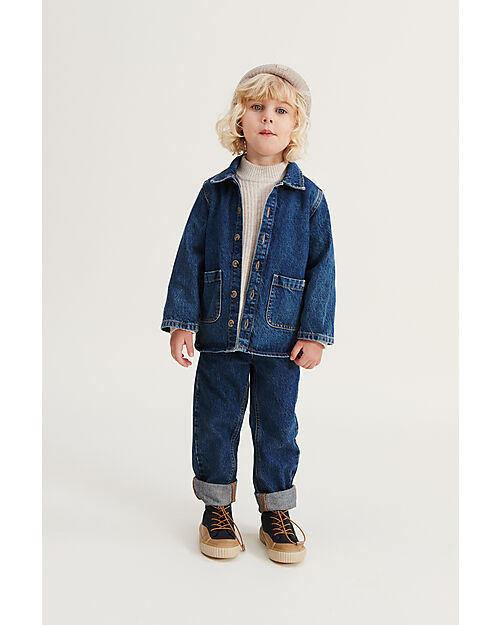 Liewood Emilio Beanie Hat - Oat Melange - 100% Recycled Wool Winter Hats