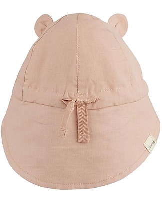 Liewood Eric Sun Hat - Rose - Organic Linen Sunhats