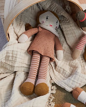 Liewood Ester Doll - Tuscany Rose Multi Mix - 30 cm - 100% Organic Cotton Dolls Accessories