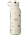 Liewood Falk Children's Steel Thermal Bottle - 350 ml - Rainbow Love Mix Thermos Bottles
