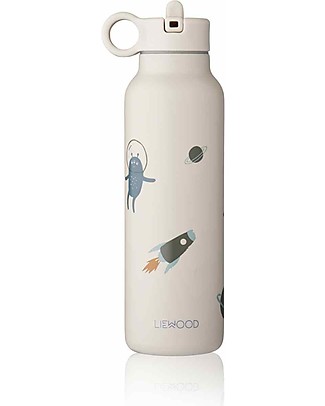Liewood Falk Children's Steel Thermal Bottle - 500 ml - Space Sandy Mix Metal Bottles