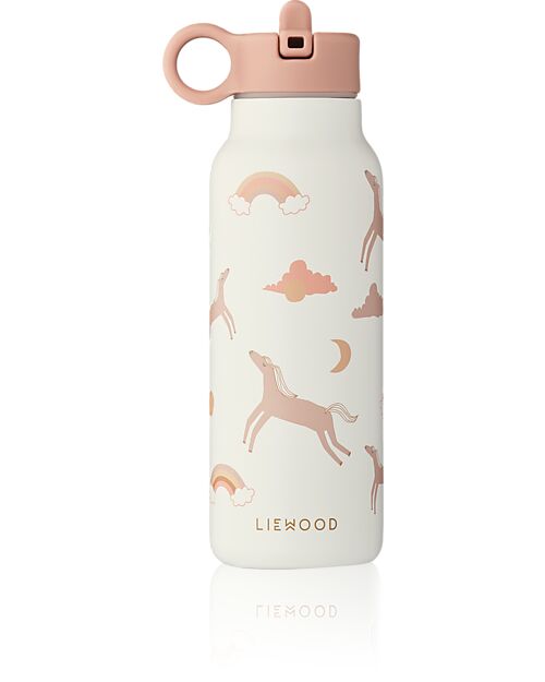 Liewood Falk Steel Thermal Bottle - 350 ml - Dream - Ecru Thermos Bottles
