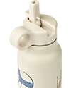 Liewood Falk Steel Thermal Bottle - 350 ml - Leopard Multi Mix - Sandy Thermos Bottles