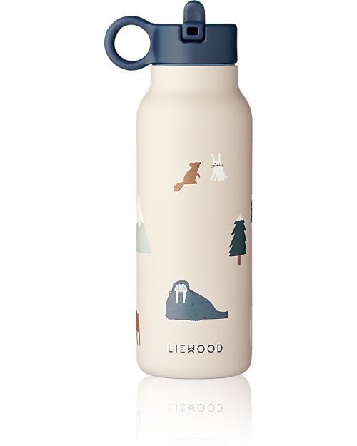 Liewood Falk Steel Thermal Bottle - 350 ml - Polar - Sandy Thermos Bottles