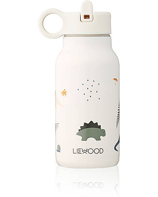 Liewood Falk water bottle 250 ml - Dino mix Thermos Bottles