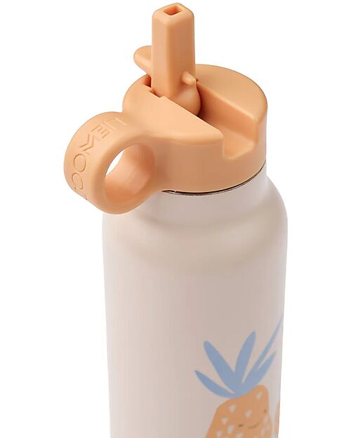 Liewood Falk Water Bottle - 350 ml - Pineapple - Sandy Thermos Bottles