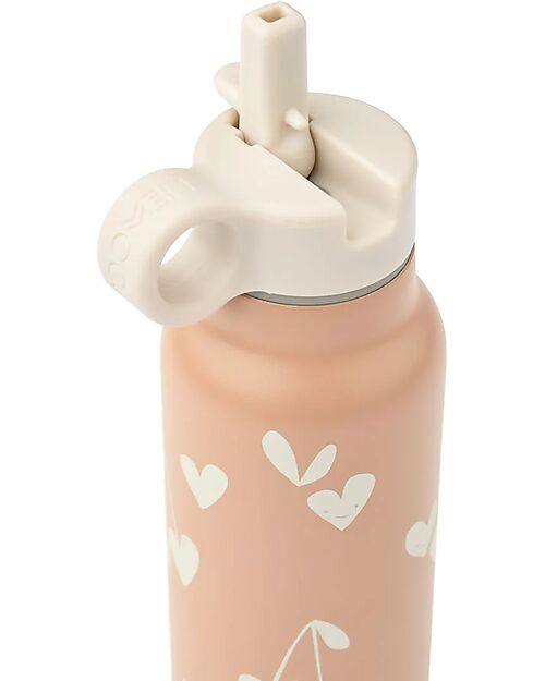 Liewood Falk Water Bottle 350 ml - Sweethearts - Pale Tuscany Thermos Bottles