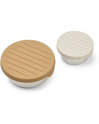 Liewood Fiby Snack Box Set - Sandy and Oat Mix Snack Boxes