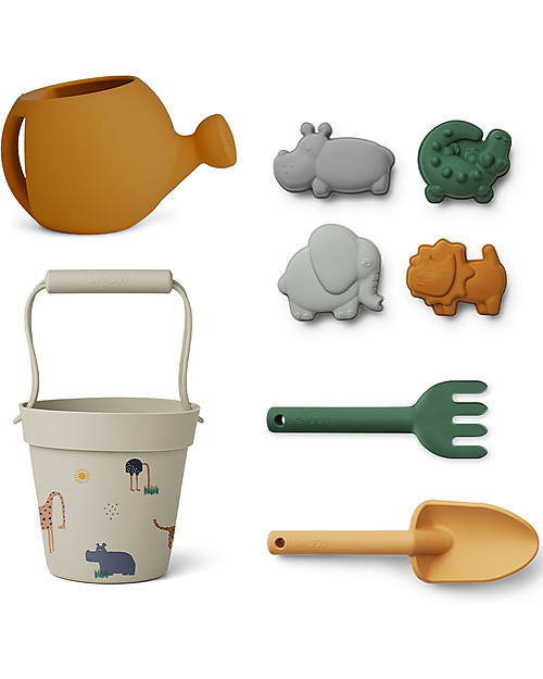 Liewood Florence Beach Set - Safari Sandy Multi Mix Beach Toys