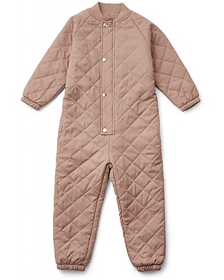 Liewood Frankie Thermo Jumpsuit - Dark Rose - 100% Recicled Polyester Snowsuits