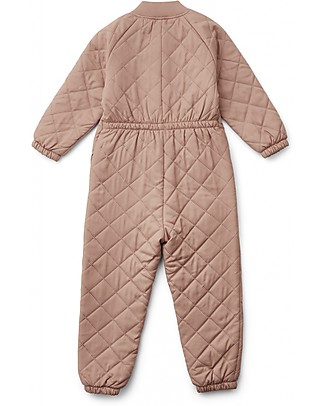 Liewood Frankie Thermo Jumpsuit - Dark Rose - 100% Recicled Polyester Snowsuits