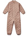 Liewood Frankie Thermo Jumpsuit - Dark Rose - 100% Recycled Polyester Jackets