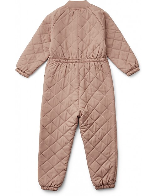 Liewood Frankie Thermo Jumpsuit - Dark Rose - 100% Recycled Polyester Jackets