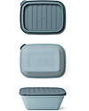 Liewood Franklin Foldable Lunch Box - Sea Blue and Whale Blue mix Snack Boxes