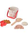 Liewood Gilma Beach & Garden Set - Cherry - Sandy - 6 pieces Beach Toys