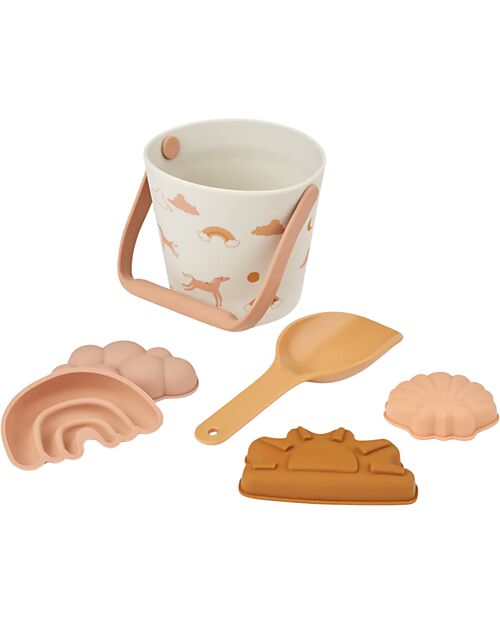 Liewood Gilma Beach & Garden Set - Dream - Ecru - 6 pieces Beach Toys